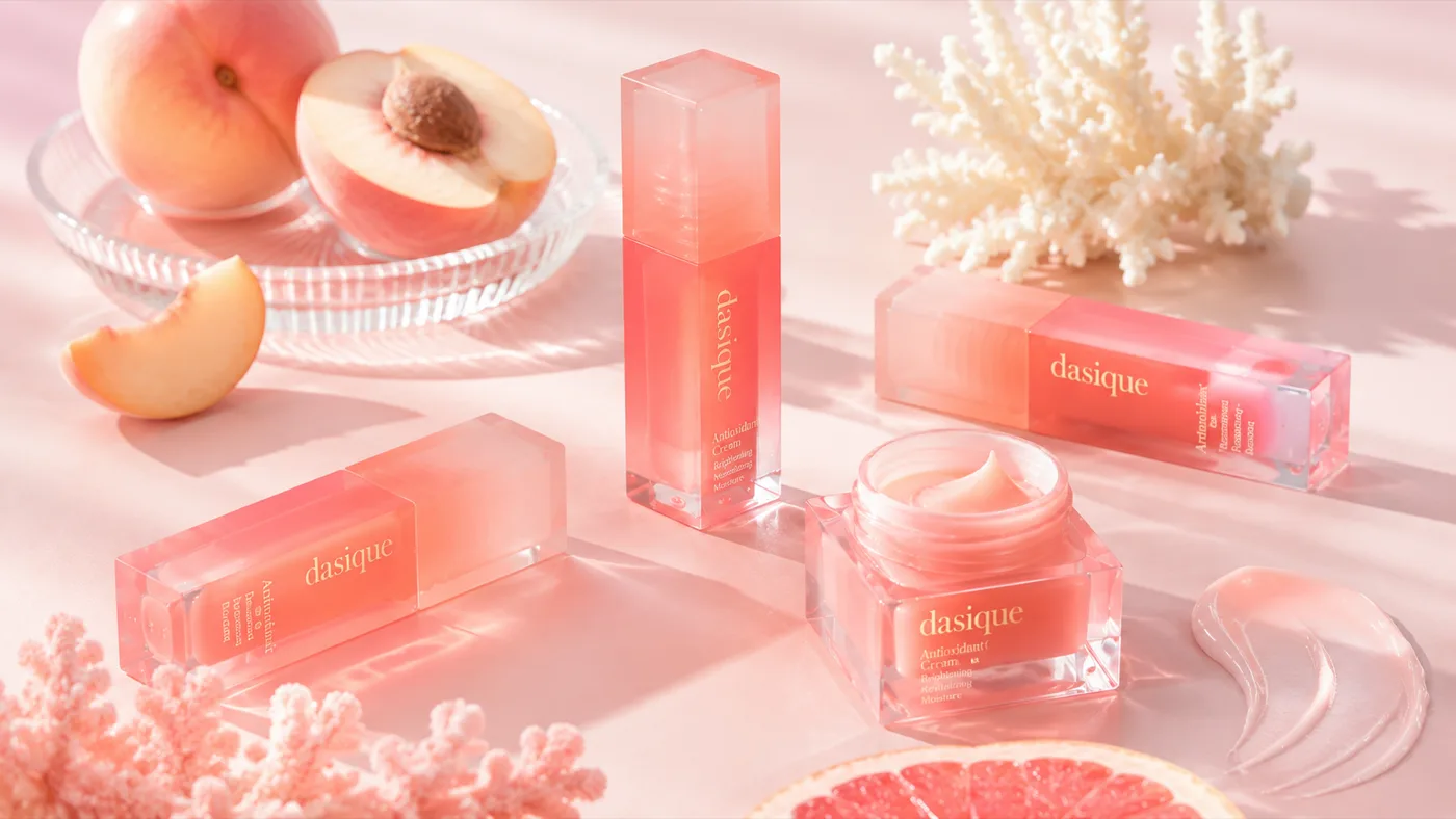 Glow lip collection texture smear