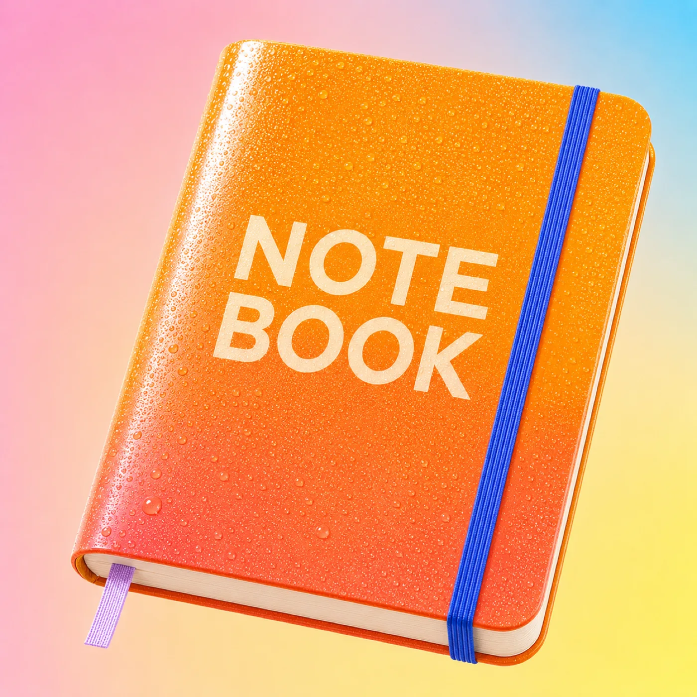 NOTE BOOK_ORANGE