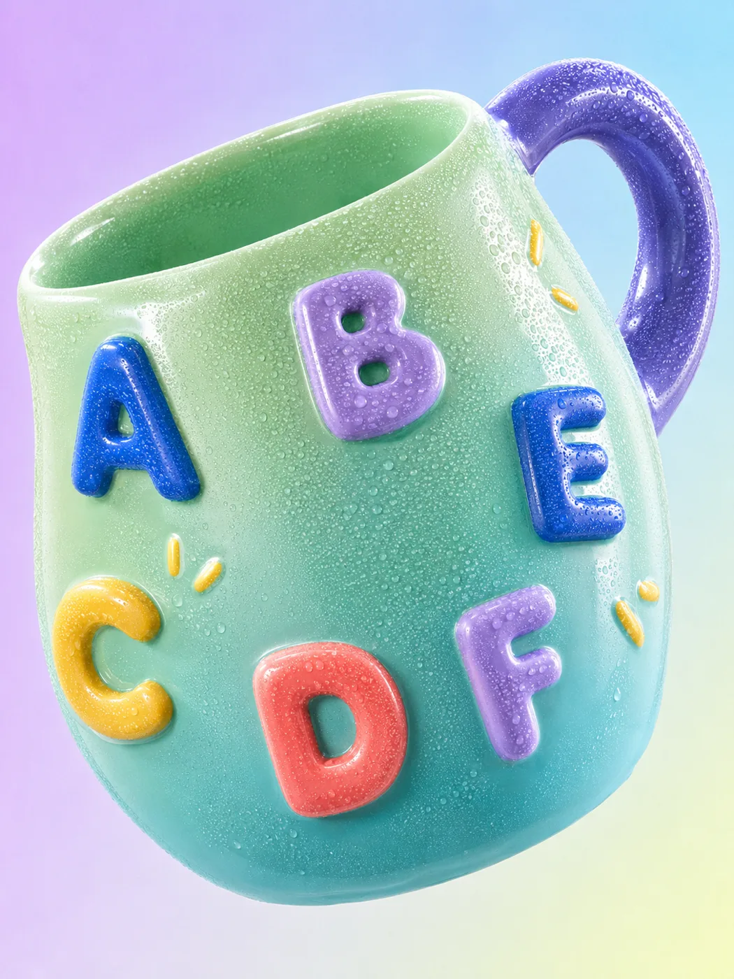 ALPHABET MUG CUP