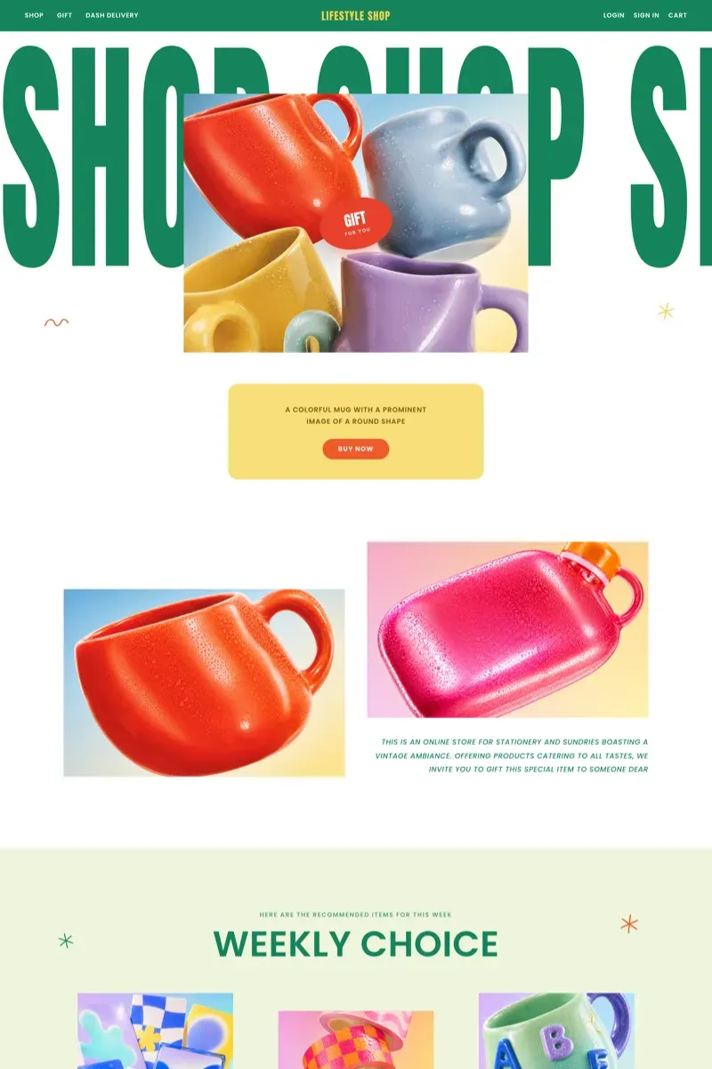 라이프스타일숍 · Lifestyle Shop